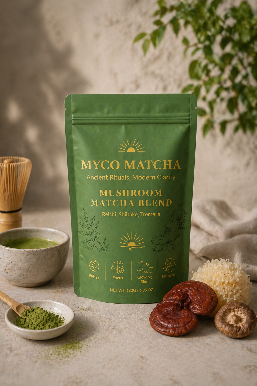 MYCO MATCHA — Mushroom Matcha Blend – mycorise