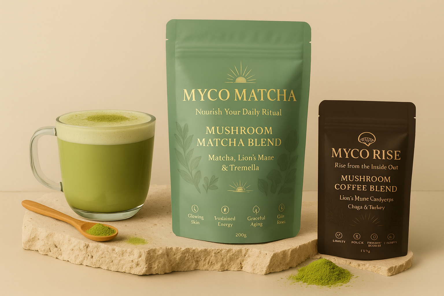 MYCO MATCHA — Mushroom Matcha Blend